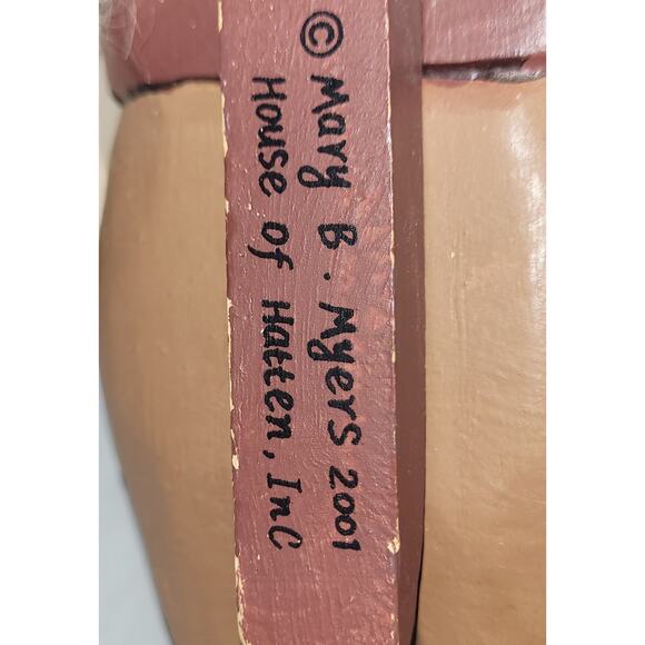 10" Rare & Whimsical 2001 House Of Hatten Mary Myers Studio Nutcracker - Picture 12 of 12